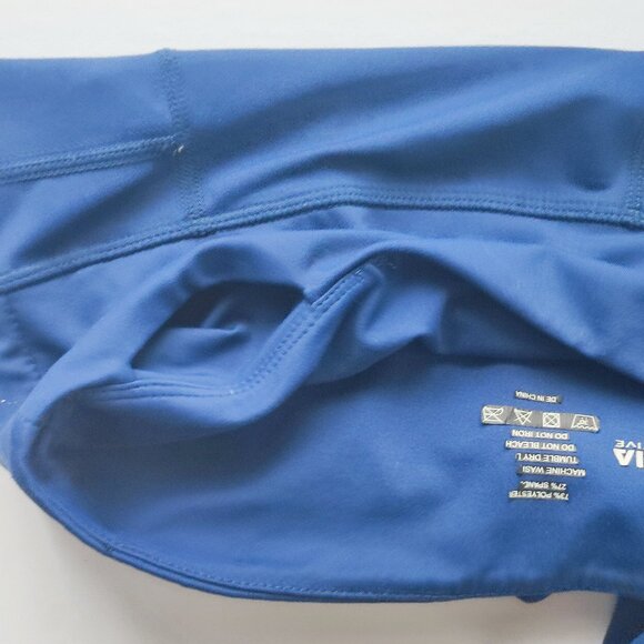 ZYIA Light & Tight active wear leggings cyan women's size 12 - Picture 7 of 13